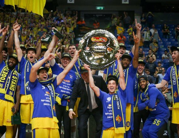 מכבי תל אביב לוקחת אליפות ב-2018