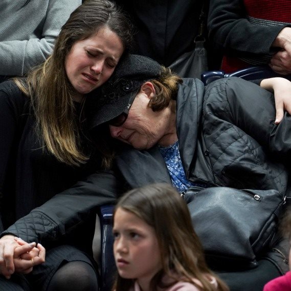 לוויותו של הרב אחיעד אטינגר