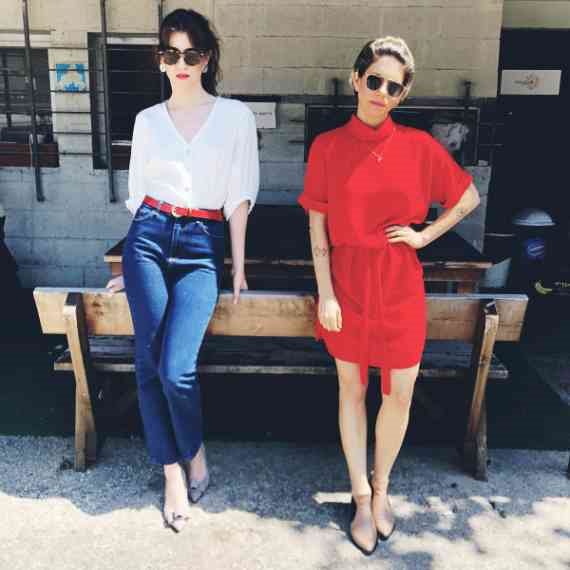 דפנה לוסטיג ואביה מלכה