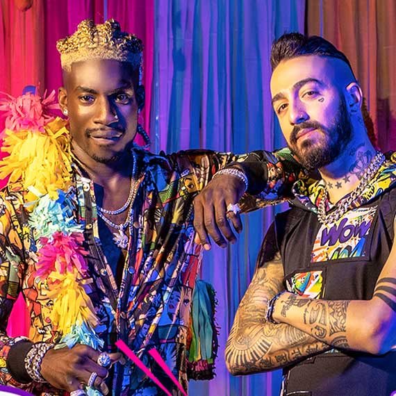 חגיגיים מתמיד. אופק המלאך וסטפן לגר