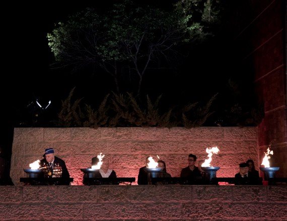 טקס הדלקת משואות (ארכיון)