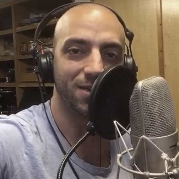 עידן רייכל בהקלטת התוכנית, השבוע