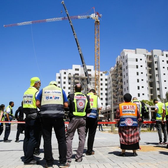 קריסת העגורן ביבנה