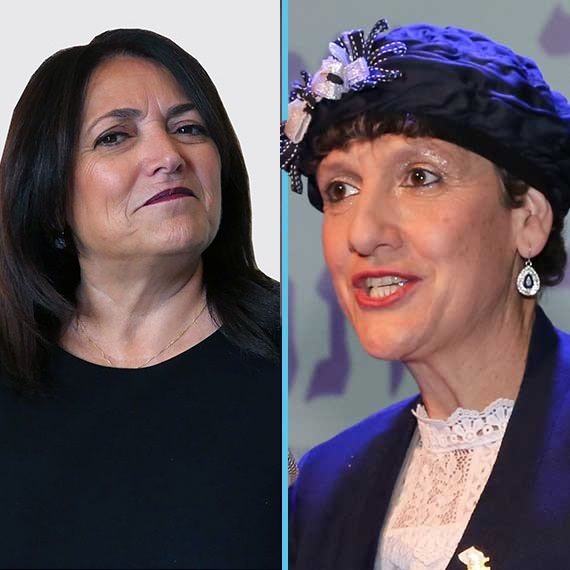 שולי מועלם ויהודית גריסרו