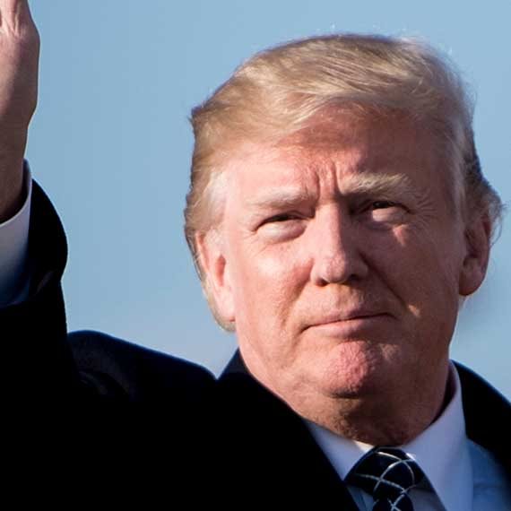 נשיא ארה"ב דונלד טראמפ