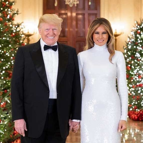 דונלד ומלניה טראמפ