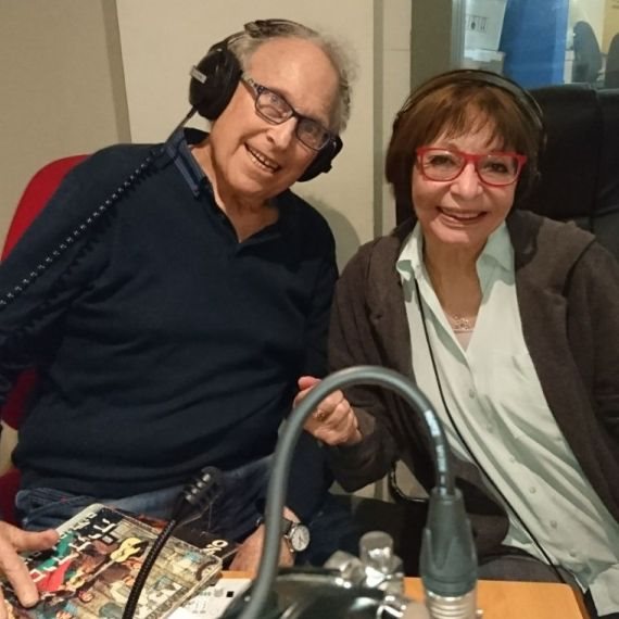 דן אלמגור מתארח באולפן של רבקה מיכאלי