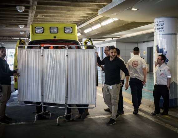 הגעה לבית חולים  צילום מתוך ארכיון