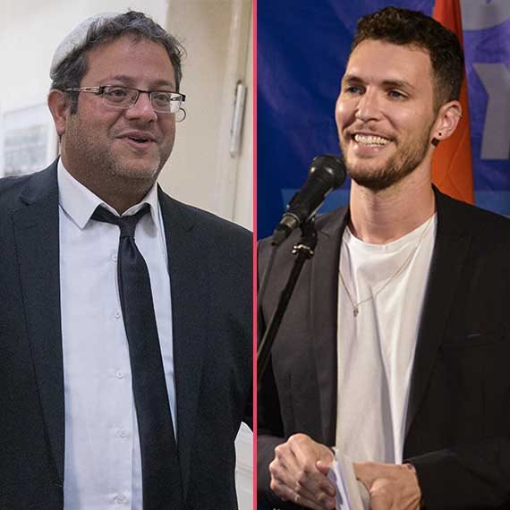 ח"כ עידן רול ואיתמר בן גביר