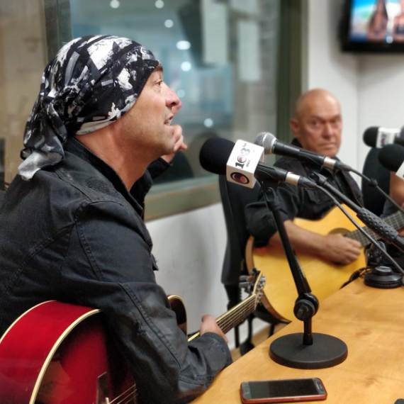 פבלו רוזנברג ושלומי שבת באולפן של דידי