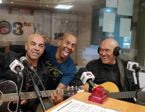 שלומי שבת ופבלו רוזנברג באולפן של דידי