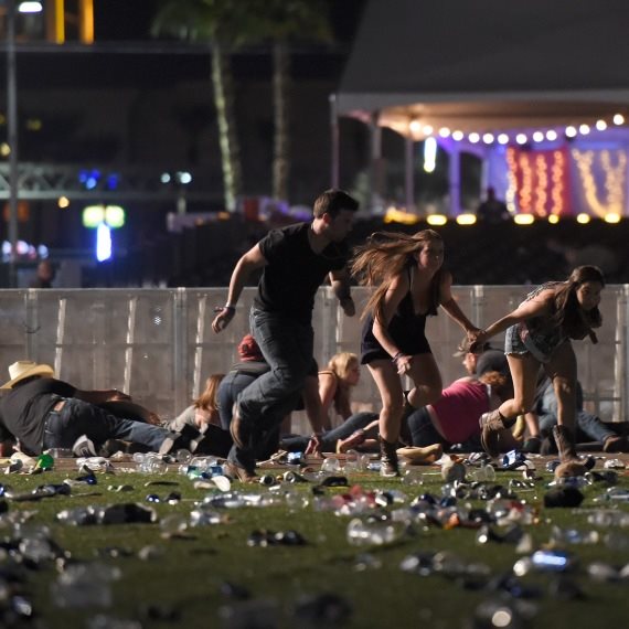 צילום ארכיון- ירי בלאס וגאס