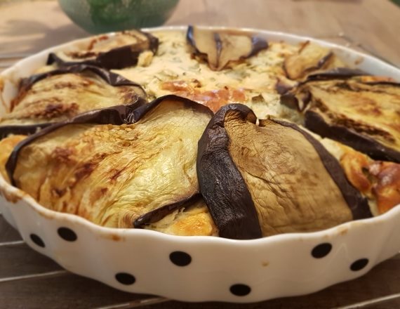 פשטידת פרח חצילים