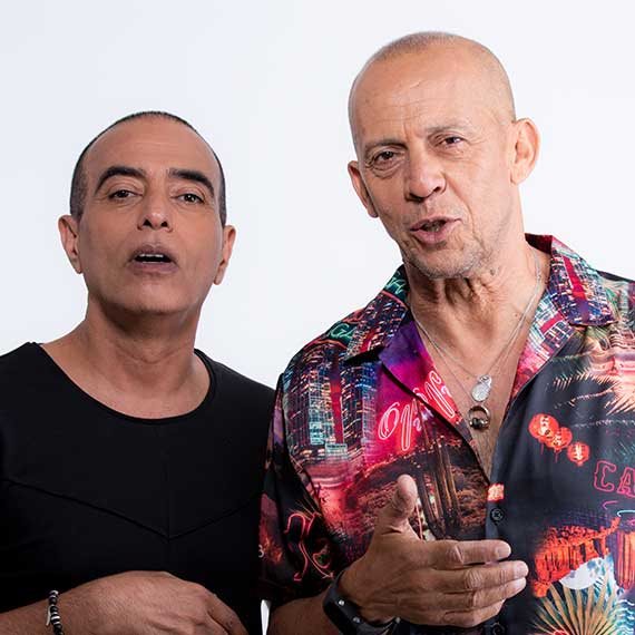 דידי והרון מגיעים לתוכנית הספורט