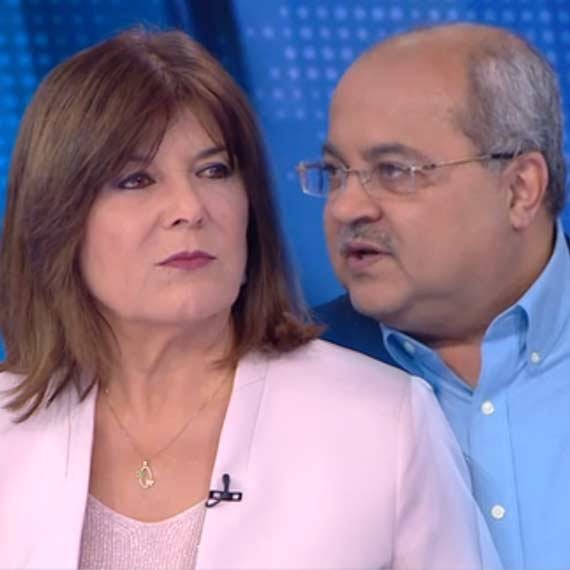 אחמד טיבי ורינה מצליח, אתמול