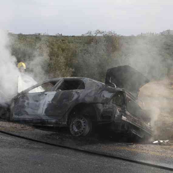 צילום אילוסטרציה: מכונית שרופה