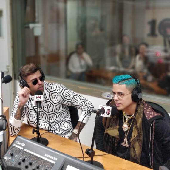 סטטיק ובן אל תבורי באולפן של דידי