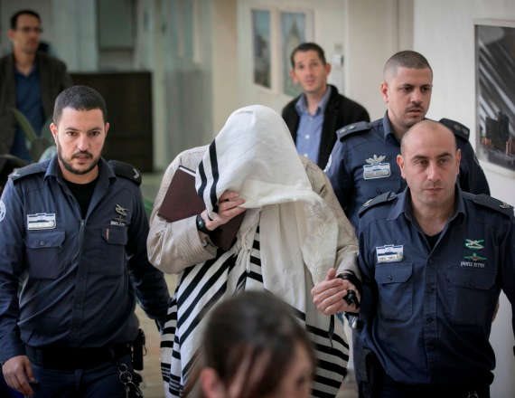 צילום ארכיון - אליעזר ברלנד במעצר