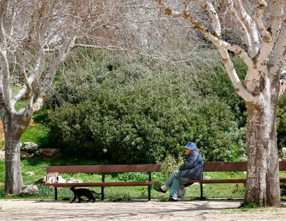 איש על ספסל (למצולם אין קשר לסיפור)