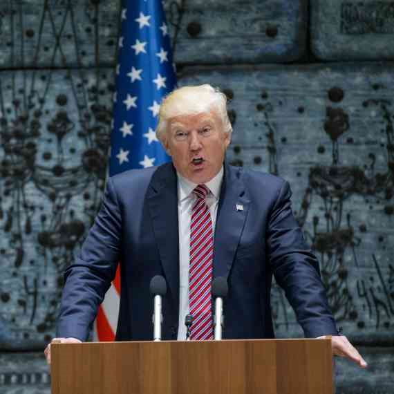 נשיא ארה"ב דונלד טראמפ