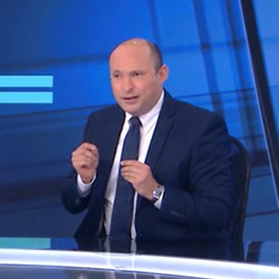 נפתלי בנט באולפן 'פגוש את העיתונות'