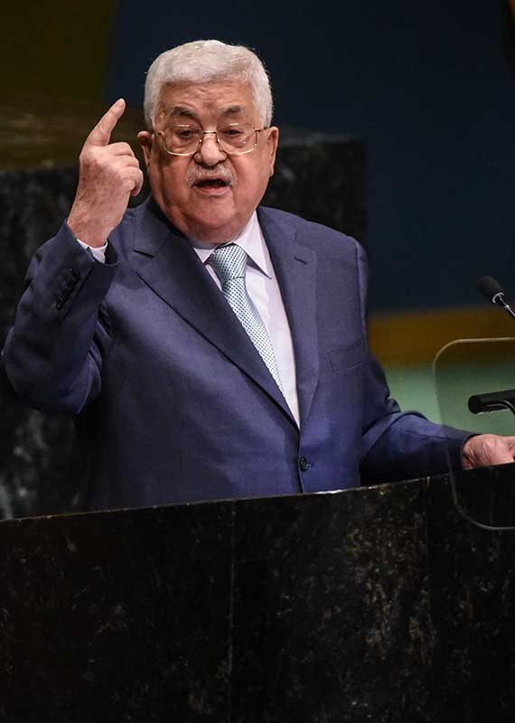 משחק באש. אבו מאזן