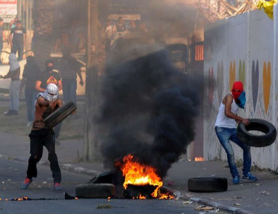 צילום ארכיון מהומות בשטחים