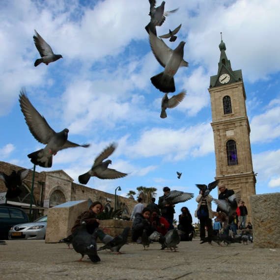 כיכר השעון בעיר יפו