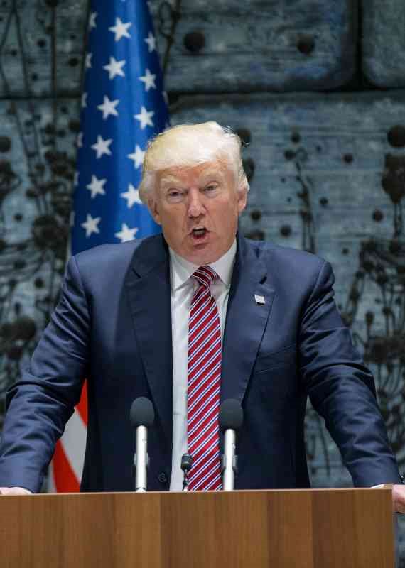 נשיא ארה"ב דונלד טראמפ