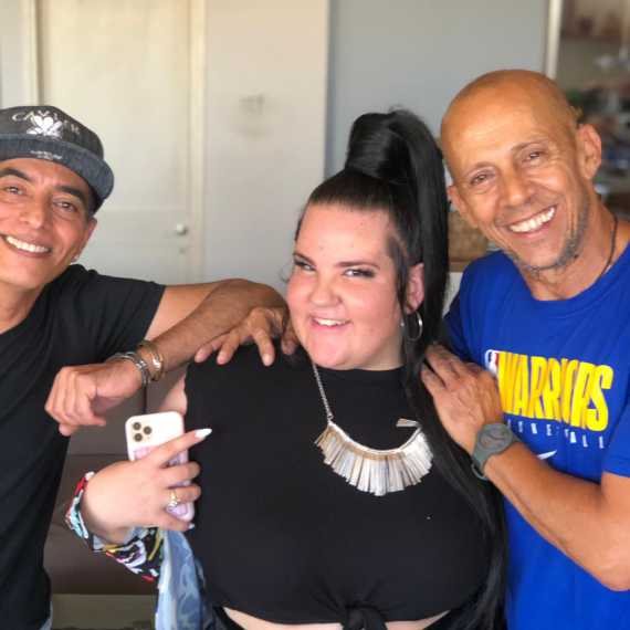 נטע ברזילי באולפן של דידי לוקאלי