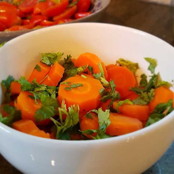 סלט גזר מבושל