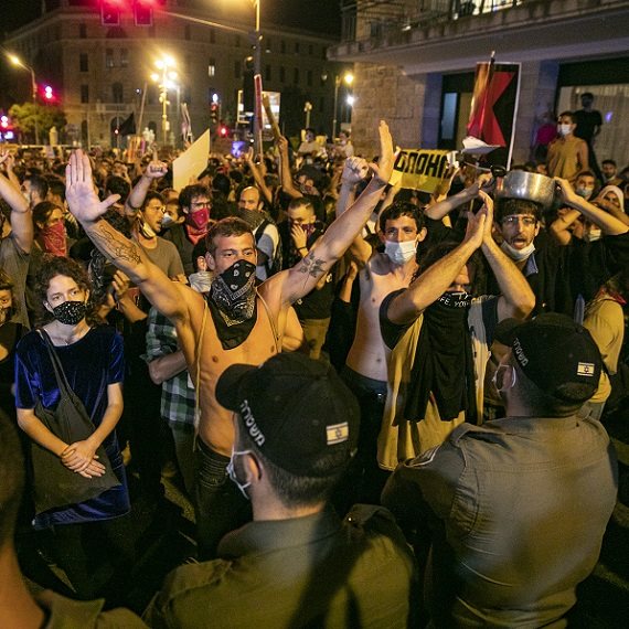 הפגנות המחאה מול מעון ראש הממשלה