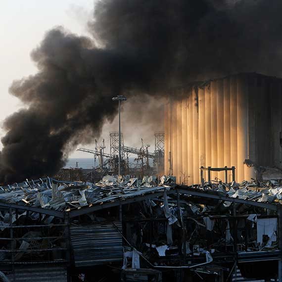 "11 בספטמבר של לבנון". ביירות אחרי הפיצוץ, הבוקר