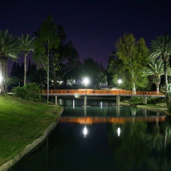 נחל האסי בקיבוץ ניר דוד