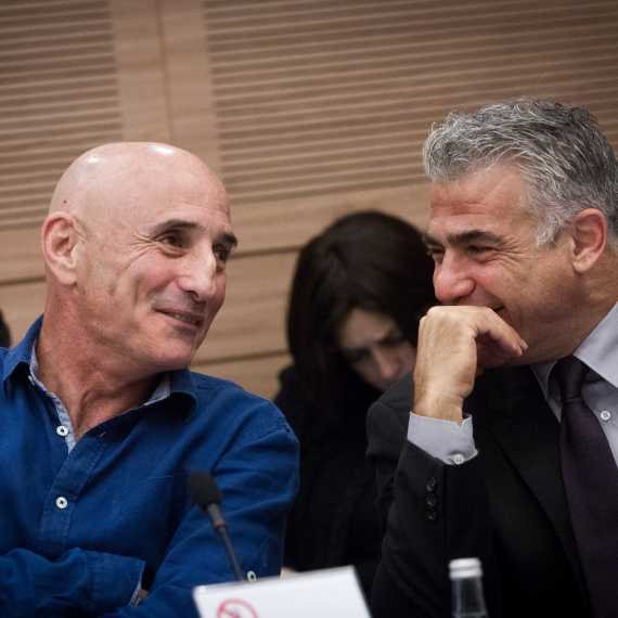 יאיר לפיד ועפר שלח