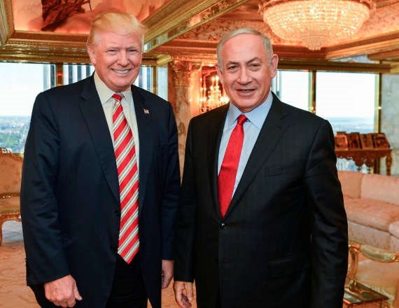 בנימין נתניהו ודונלד טראמפ