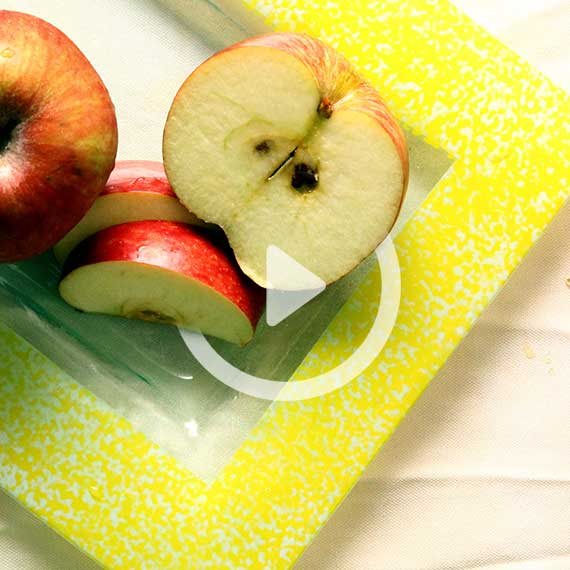 תפוחים כחול לבן