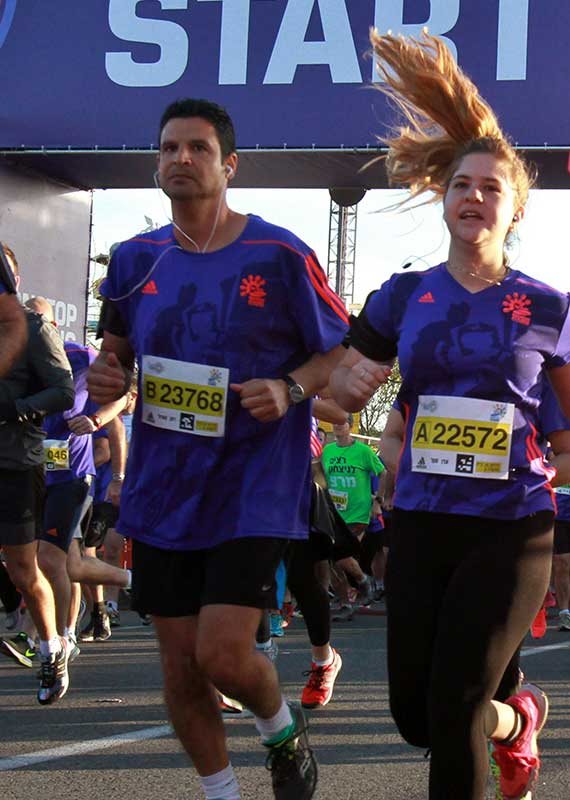 הפעם לא ביחד. מרתון תל אביב