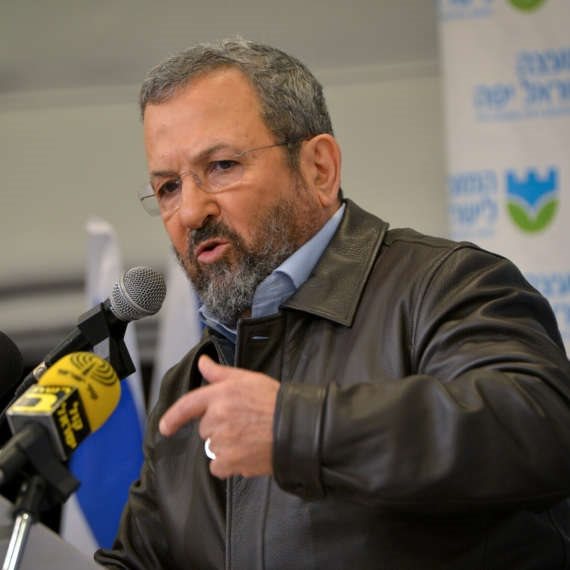 ראש הממשלה לשעבר אהוד ברק