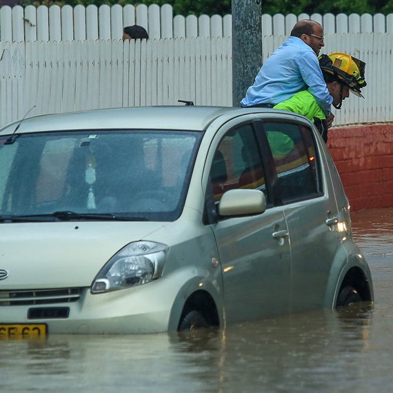 הצפות ברחבי הארץ