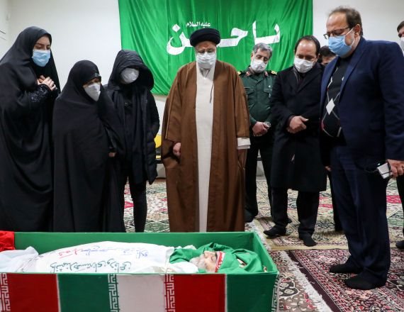 גופתו של מוחסן פחריזאדה