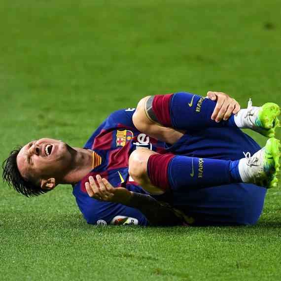 האם הכל כשורה אצל מסי? ליונל מסי, שחקן קבוצת ברצלונה