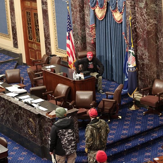 מהומות בבניין הקפיטול אמש (ד') בארה"ב