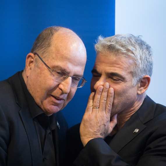 יאיר לפיד ובוגי יעלון