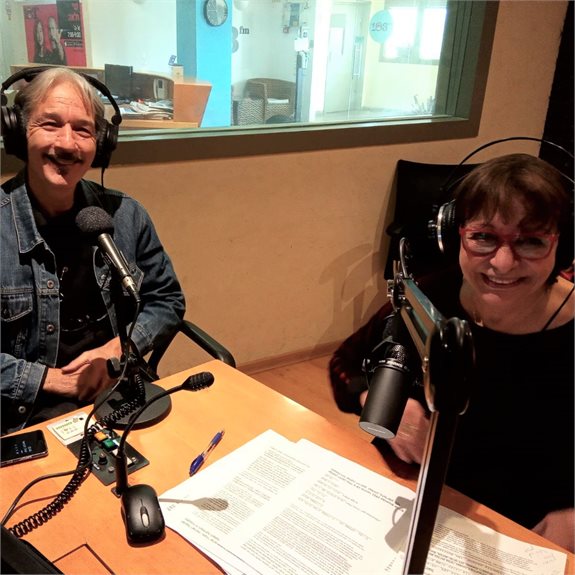 שלמה יידוב מתארח באולפן של רבקה מיכאלי