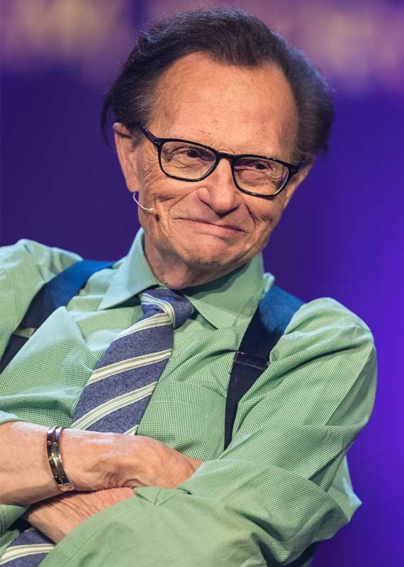 "יכולות מטורפות". לארי קינג ז"ל