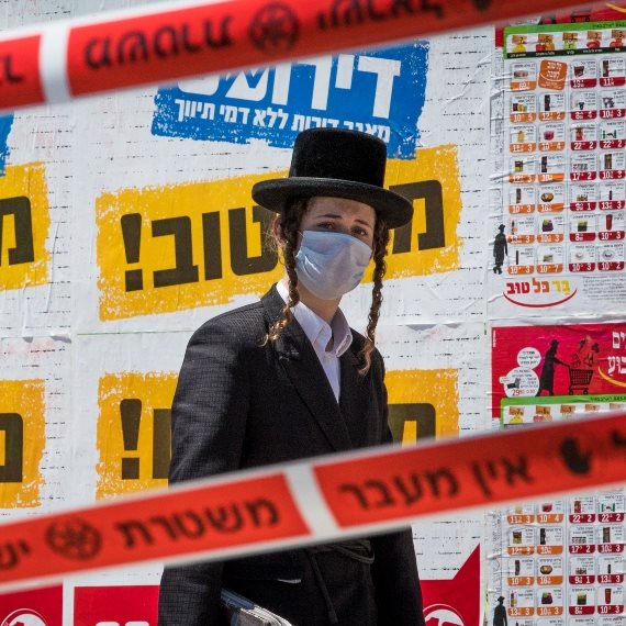 עימותים קשים בין חרדים לשוטרים. למצולם אין קשר לנאמר