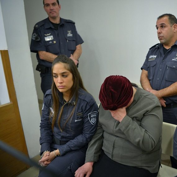 מלכה לייפר בבית המשפט