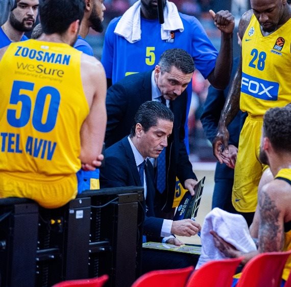 מאמן מכבי ת"א, יאניס ספרופולוס ושחקני הקבוצה