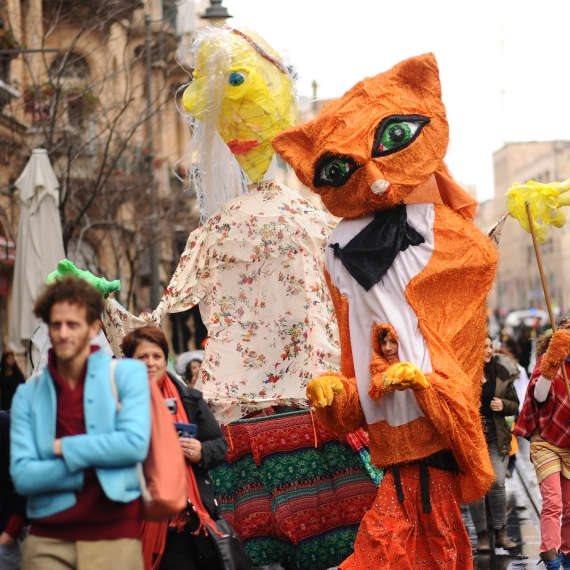 צילום ארכיון - מסיבות פורים